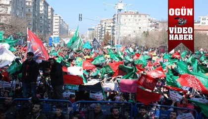 Diyarbakır'da onbinler Peygamber sevgisini haykırdı