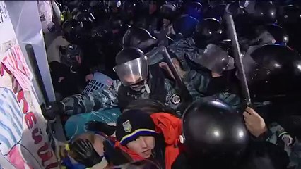 2013.11.30. Розгін Євромайдану Київ
