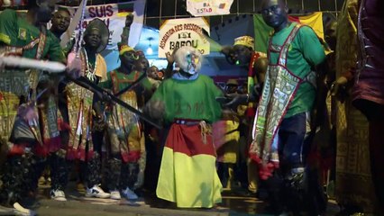 CAN-2015: les supporters du Cameroun font la fête