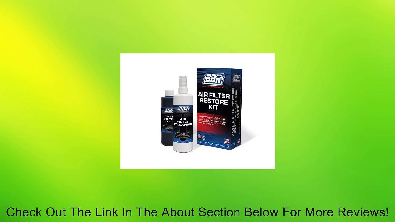 BBK 1100 BBK Air Filter Cleaning Maintance Kit w/Blue Oil Review