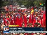 Venezolanos celebran Marcha de los Invictos