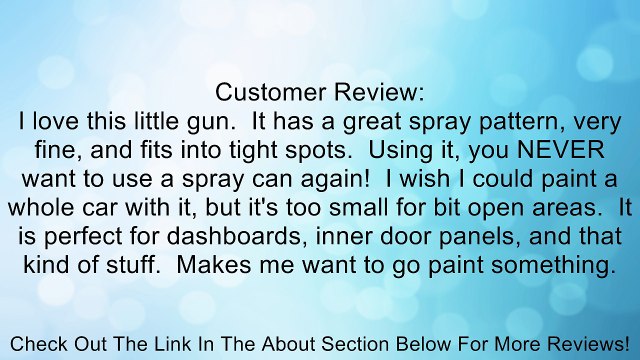 ATD Tools 6903 HVLP Mini Touch-Up Spray Gun Review