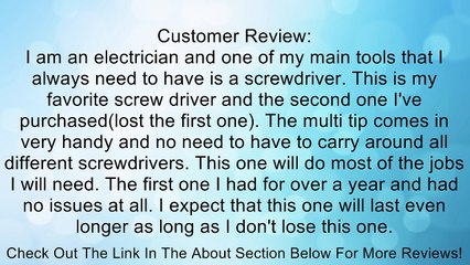 Milwaukee 48-22-2113 11 In 1 ECX Multi tip Screwdriver/Nutdriver Review