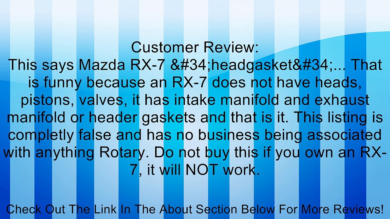 Buddy Club BC03-SP2EXFC3S Spec II Exhaust system Mazda RX7 FC3S 86-91(Turbo Only) Review