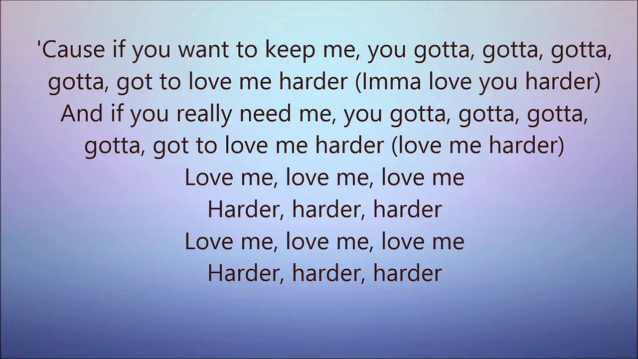 Ariana Grande feat. The Weeknd - Love Me Harder (Instrumental + Lyrics, Karaoke Version)