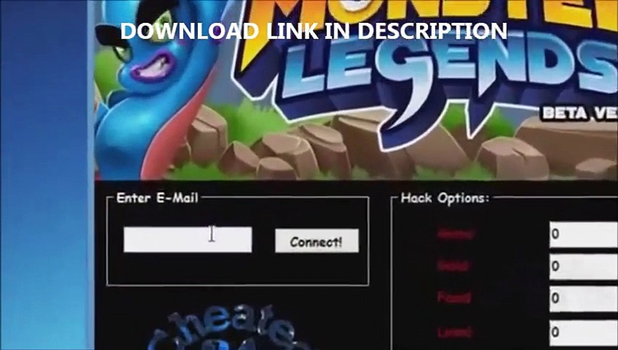 Monster Legends cheat tool download 2015 no surveys no password