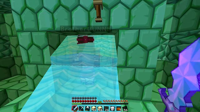 Minecraft Survival Island★ ELDER GUARDIAN BATTLE ★ Minecraft Survival Island (13)