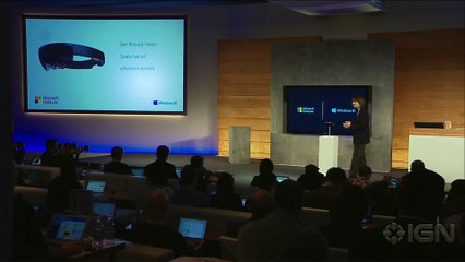 Microsoft's HoloLens Live Demonstration 2015