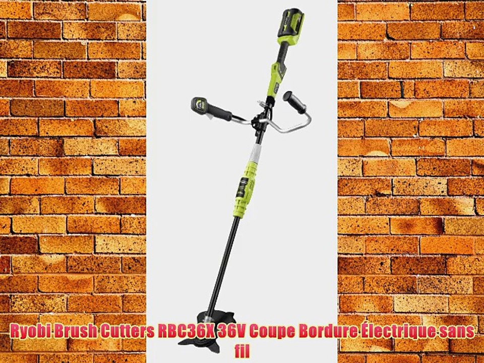 Ryobi Brush Cutters RBC36X 36V Coupe Bordure ?lectrique sans fil