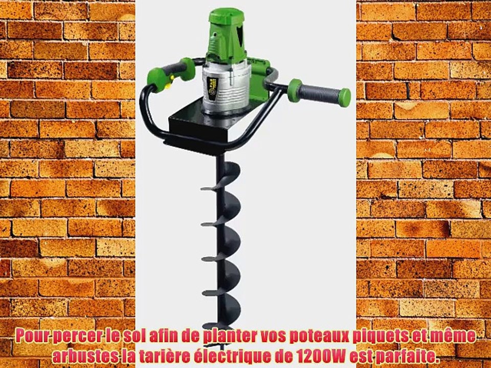 Fartools 175305 Tari?re ?lectrique 1200 W Diam?tre 120 mm