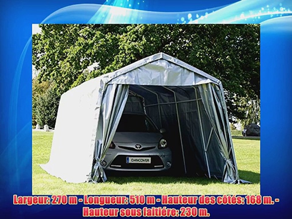 Tente Abri PRO 27x51x23 m Carport Garage Tente de Stockage Housse Auto Voiture