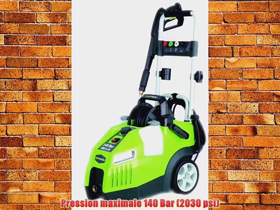 Greenworks Tools Nettoyeur haute pression 140 Bar (2030 psi)
