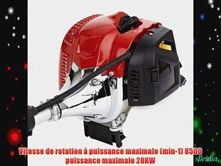 TRUESHOPPING? OUTIL 5 EN 1 TAILLE-HAIE TRONCONNEUSE DEBROUSSAILLEUSE ELAGUEUSE THERMIQUE 65CC