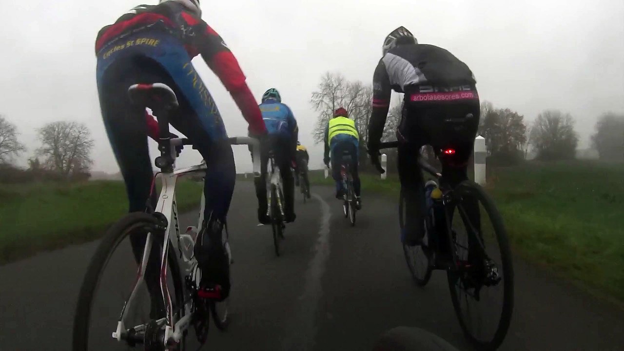 Le Cyclo Club Moissy en hiver