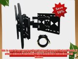 Sony Bravia KDL-55V5100 Compatible Dual-Arm Articulating Wall Mount **FREE HDMI CABLE**
