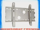 FLAT - Low Profile Wall Mount Bracket for Olevia/Syntax LT27HVX 27 LCD HDTV TV