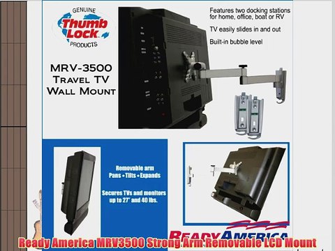 Ready America MRV3500 Strong Arm Removable LCD Mount
