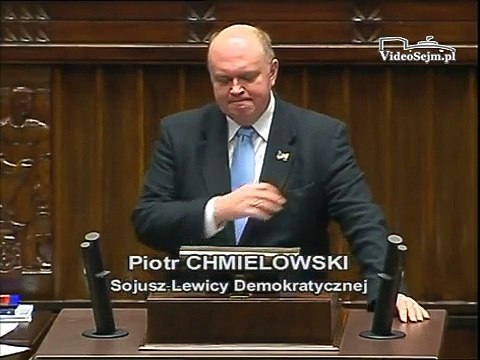 Poseł Piotr Chmielowski - Wystąpienie z dnia 22 stycznia 2015 roku.