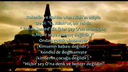 3 İhlas 1 Fatiha.