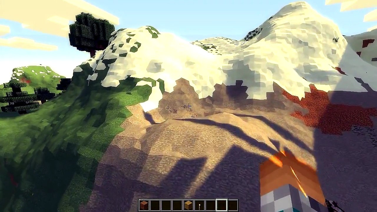 Minecraft Mod- Mundo Realista Sem Cubos ( Minecraft Bonito e Realista) - No Cubes Mod