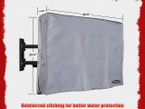 InCover 46 Outdoor TV Cover - Water and Dust Resistant - Fits over most TV Mounts and Stands