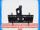 PDR Mounts PDR3442A Articulating Wall Mount for 34 to 42 Displays (Black)