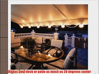 10FT SunSetter Black Stripe 900XT Retractable Awning