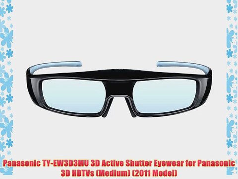 Panasonic TY-EW3D3MU 3D Active Shutter Eyewear for Panasonic 3D HDTVs (Medium) (2011 Model)