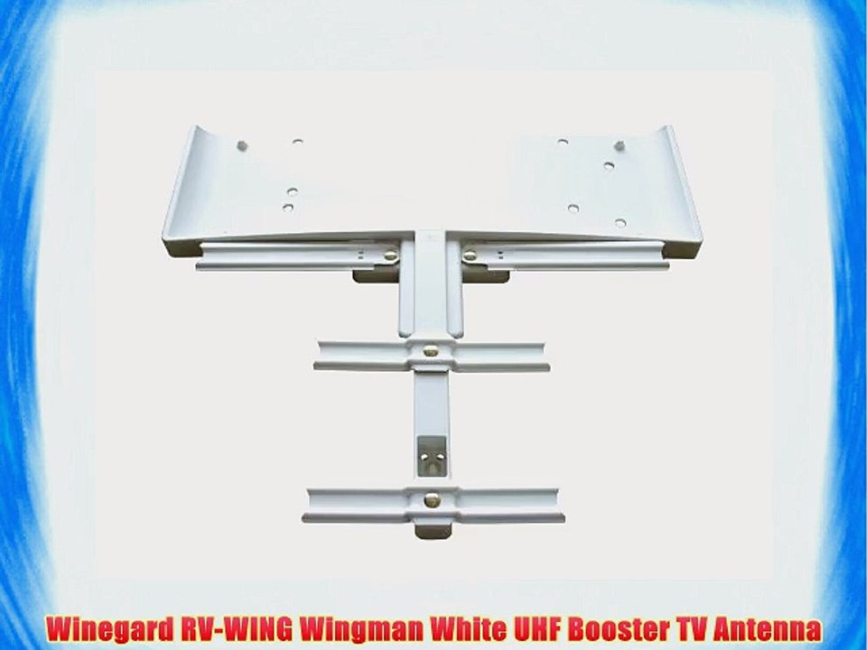 Winegard RV-WING Wingman White UHF Booster TV Antenna