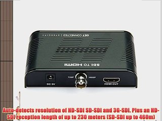 Etekcity SDI HD-SDI 3G-SDI SD-SDI to HDMI 720p/1080p Converter