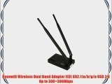 Rosewill Wireless Dual Band Adapter IEEE 802.11a/b/g/n USB 2.0 Up to 300 300Mbps