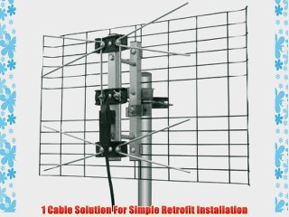 Eagle Aspen EASDTV2BUHF Directv Approved 2-Bay UHF Outdoor Antenna