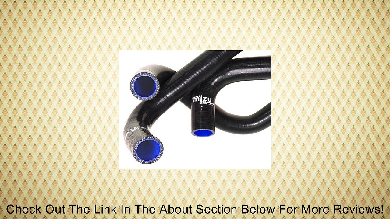 Mizu H-RSX-02BK Black Silicone Hose Kit for Acura RSX Review