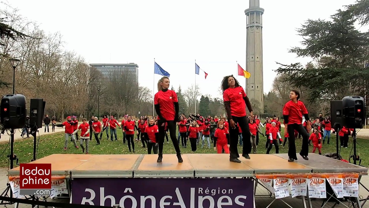 Grenoble: Flashmob féminin
