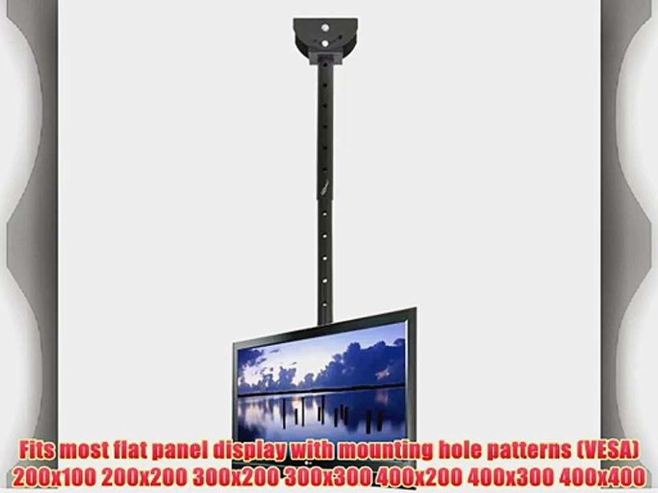 VideoSecu Adjustable Wall Ceiling TV Mount Fits most 26-50 LCD LED Plasma Monitor Flat Panel