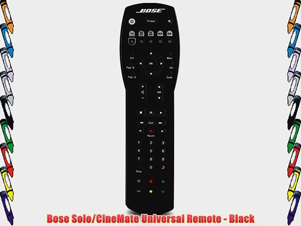 Bose Solo/CineMate Universal Remote - Black