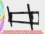 Peerless ST660P Universal Tilt Wall Mount for 39 to 80-inch Flat Panel Screen with one Touch