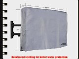 InCover 55 Outdoor TV Cover - Water and Dust Resistant - Fits over most TV Mounts and Stands