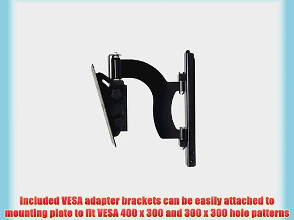 Sanus Classic MMF10-B1 Medium Full Motion TV Wall Mount for 26 to 42-Inch TVs