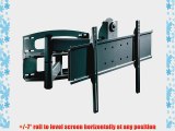 Peerless 37 - 60 Inches Full-Motion Plus Wall Mount Black