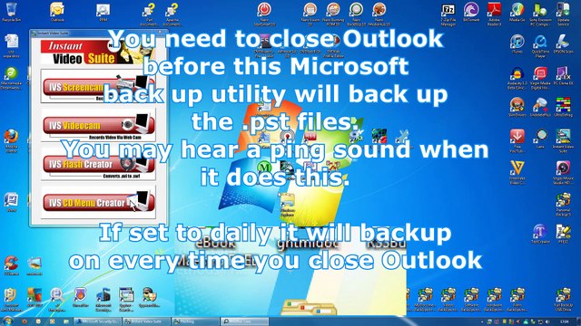 Automatically Backup Outlook emails. Using a FREE MS Utility.