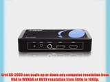 Orei XD-2000 Premium 1080p Dual HDMI PAL to NTSC Video Converter Scaler Support upto 480Hz