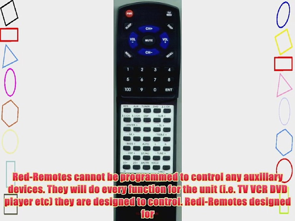 KIRSCH Replacement Remote Control for K3 K10