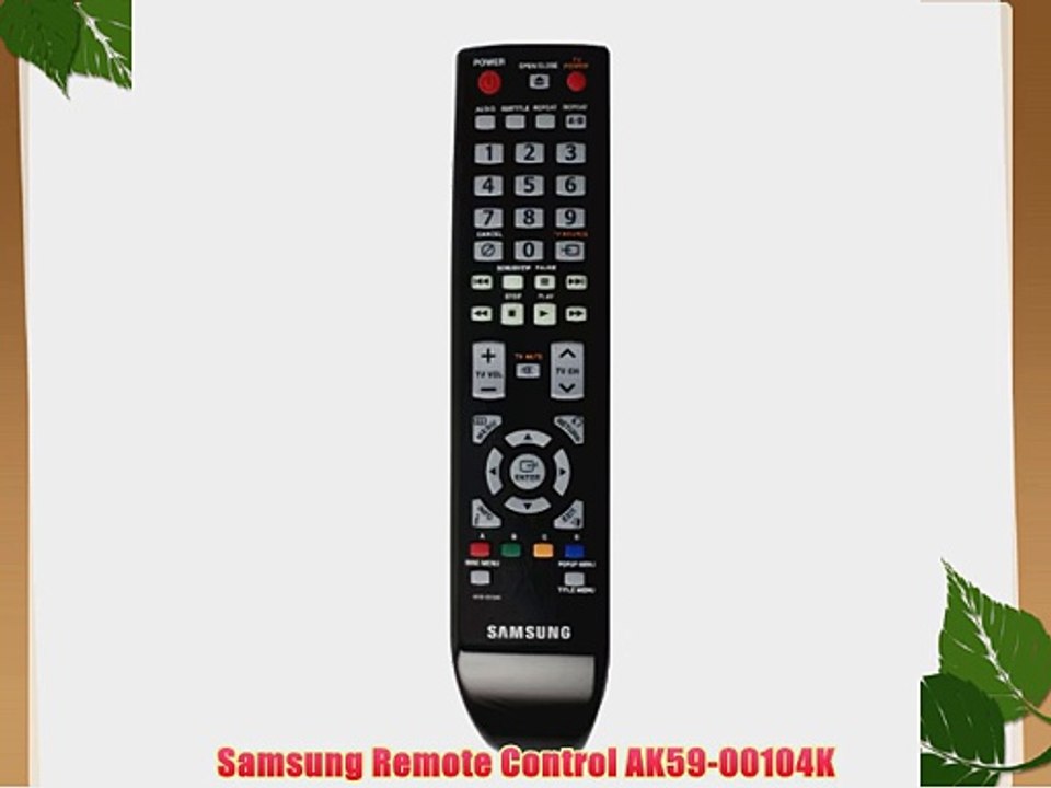 Samsung Remote Control AK59-00104K