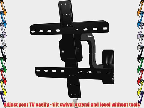 Sanus System VMF518-B1 Premium Series Full-Motion Mount for 40 - 50 flat TV