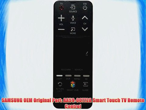 SAMSUNG OEM Original Part: AA59-00772A Smart Touch TV Remote Control