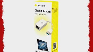 Kanex SuperSpeed USB 3.0 to RJ45 Gigabit Ethernet Adapter (USB3GBIT)