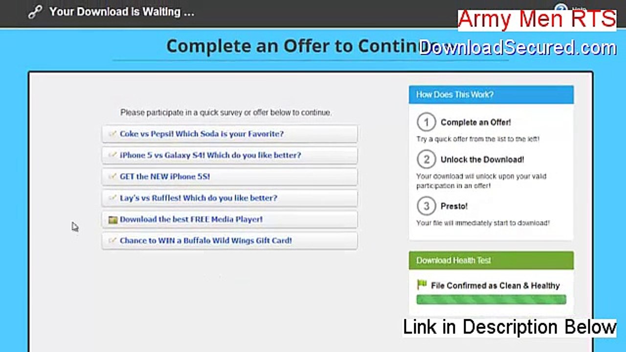 Army Men RTS Free Download (Legit Download)