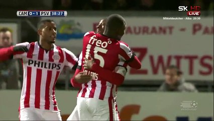Georginio Wijnaldum 0:1 | Cambuur - PSV Eindhoven 24.01.2015 HD