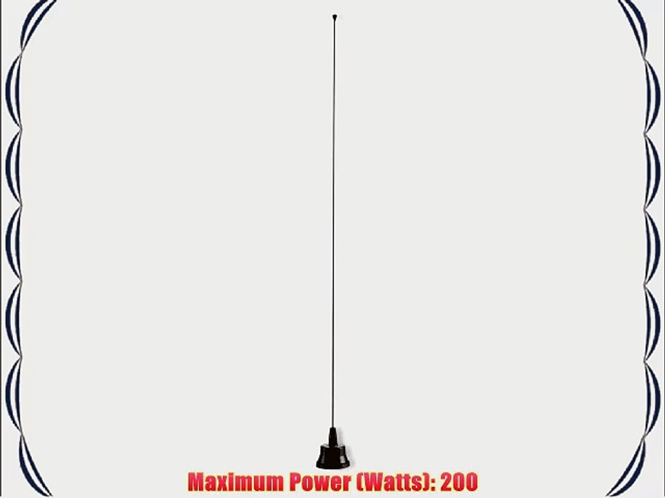 Larsen - 1/4 Wave NMO Antenna with 136-512 Frequency MHz